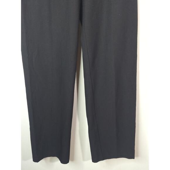 Eileen Fisher Womens Ponte Black Stretch Pull On Pants Casual Size XS Corp Core - Picture 5 of 11